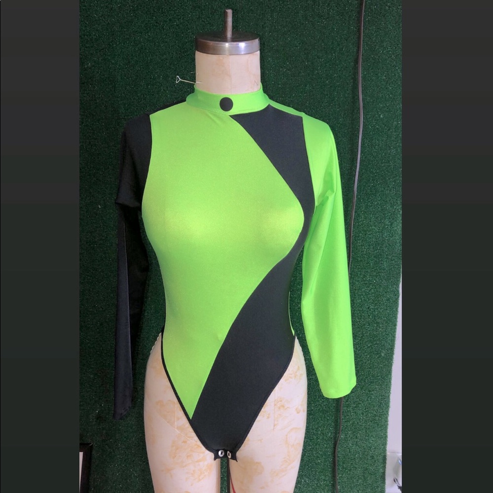 Shego one piece bodysuit